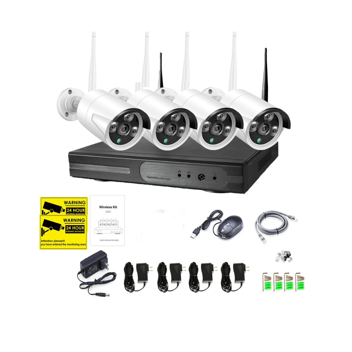 CCTV Kits CCTV KIT CAMARAS WIFI 720P